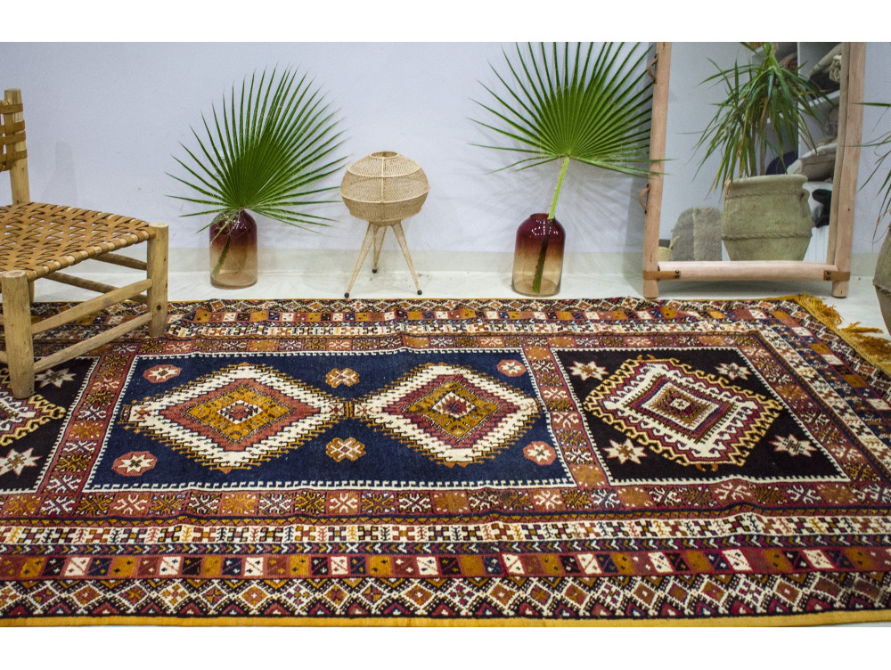 Arte Espina Carpet Vintage Oriental Pattern Design Aubousson Grey Blue